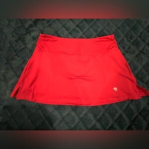 Mountain Hardwear Red Active Mini Skirt